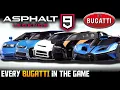 Lagu Asphalt 9: Full Bugatti Showcase (Every Car in-game)