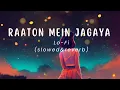 Raaton mein jagaya lofi | romantic song | 90s song | kumar sanu | evergreen song