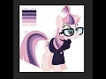 Generating colour palettes for My Little Pony characters part 10