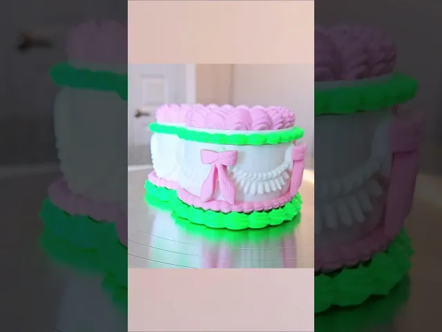 Pretty Vintage Cake Jewelry Box - Non-AMS Safe! video thumbnail