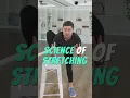Science of Stretching for Stiff Bodies