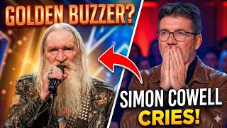 simon cowell cant stop crying michael bennett sings
