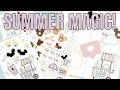 LTL Printhouse New Summer Magic Collection Flip Through Plan With Me