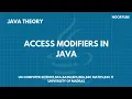 Access modifiers in JAVA visibility control