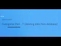 PHP Codeigniter Tutorial in Hindi Deleting data from database
