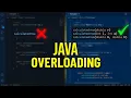 4 3 Method Overloading