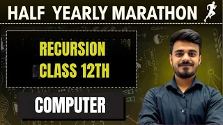 RECURSION ISC CLASS 12 COMPUTER Hritik Raj