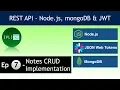 REST API - Node js mongoDB JWT 7
