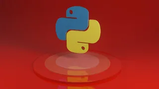 Python Logo Animation Prepared Using Blender