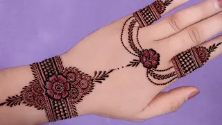 Beautiful Back Hand Mehndi Design | LatestArabic Mehndi Design 2026 | Teej & RakshaBandhan mehendi