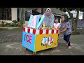 Keysha Dan Afsheena Jadi Penjual Ice Cream