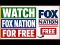 How To Watch Fox Nation For Free in 2026
