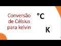 Conversion from Celsius to Kelvin - Solved Exercise