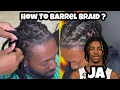 How to Barrel Braid Dreadlocks Get Hour Dreads Like Ja Morant