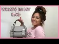 WHATS IN MY BAG 2020 MICHAEL KORS AVA SAFFIANO