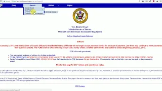 Using PACER to find comparable cases - brief