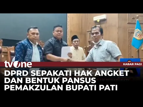 DPRD Bentuk Pansus Pemakzulan Bupati Pati