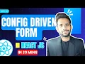 Config Driven Form in React js In Hindi Simplyjs