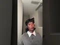 First time making a mullet wig and i ate that