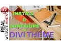 Install And Configure A WordPress Theme A Divi Theme Tutorial - How To Make A Website