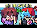 Friday Night Funkin' - VS QT: REWIRED FULL WEEK + Cutscenes (FNF Mod/Hard) (Obliterated) (BF/GF)