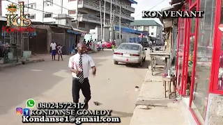 lazy man see ghost kondanse comedy 