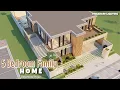 5 BEDROOM FAMILY HOME - enhanced lighting The Sims Freeplay Floor Plans Simspirational Designs