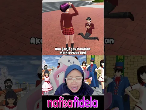 PENGEMIS CINTA di Sakura School Simulator Indonesia  #sakuraschoolsimulator  #nafisafidela
