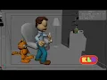Lagu The Garfield Show - Land of Hold animation error - KLN airing