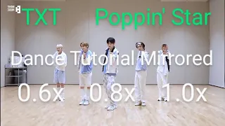 Download TXT- Poppin' star Dance Tutorial Mirrored(0.6x, 0.8x \u0026 1.0x) MP3