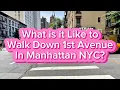 Download Lagu What is it Like to Walk Down First Avenue in Manhattan, NYC?