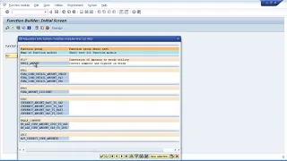 12 Learn SAP ABAP Modularizing Programs Function Modules Part 1
