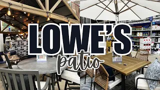 Lowe s Patio Shopping Lowe s Beautiful Patio Furniture Selections