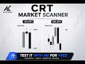 CRT Market Scanner PRO TradingView Indicator for CRT Traders