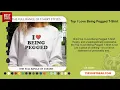 Top I Love Being Pegged T-Shirt
