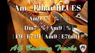 Download AG Backing Tracks - Am 12bar Blues MP3