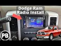 2009 - 2012 Dodge Ram Radio Install