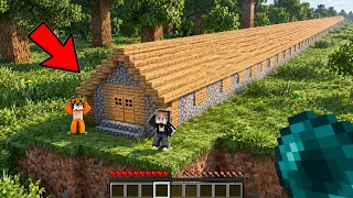 FERIXX MENEMUKAN RUMAH KECIL PANJANG MISTERIUS DI MINECRAFT!!
