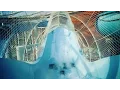 Aquazone Dublin - Master Blaster Uphill Water Coaster Onride POV