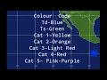 Track Of Hurricane Terry 2027