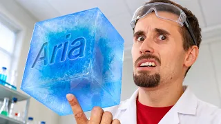 TESTO la SOSTANZA più LEGGERA al MONDO! 💨 (Aerogel)