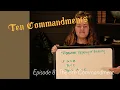 Thou Shall Not Lie The Ten Commandments