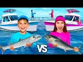 Download Lagu ¡Desafío de PESCA CHICOS vs. CHICAS!