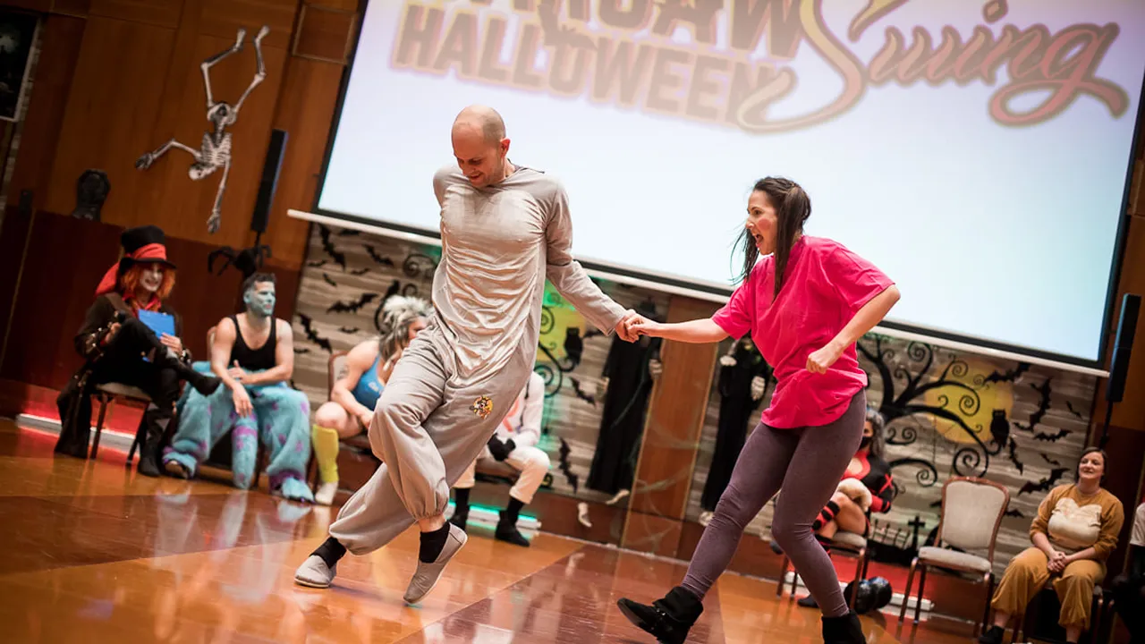 Lee Easton & Virginie Grondin "Powers " - Pro Costume Jack&Jill - Warsaw Halloween Swing 2021