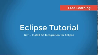 Git 1 Install EGit - Git Integration for Eclipse