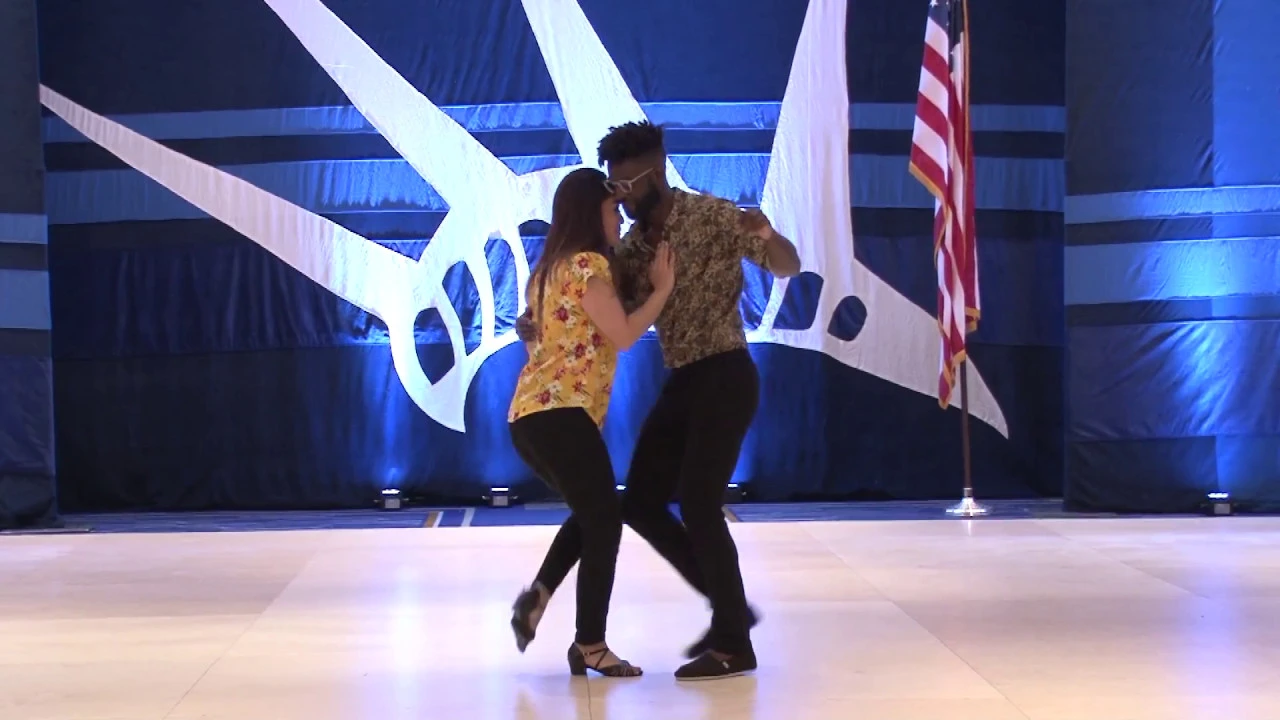 Liberty Swing 2018 All Star Strictly Swing Finals Glen Acheampong & Sayaka Suzaki