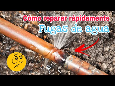 Download MP3 CÓMO REPARAR RÁPIDAMENTE UNA FUGA DE AGUA || 3 MÉTODOS DIFERENTES SIN CORTAR, SOLDAR...