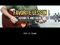 Download Lagu Favorite Lesson - Keenan Te And Yaeow | Guitar Tutorial
