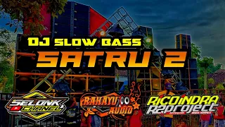 dj satru 2 slow bass jinggle rahayu audio by r2projectofficial