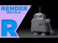 How Do I Render Metal Renderman Maya